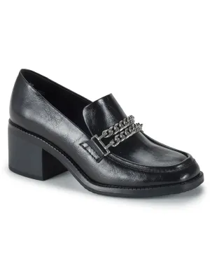 Athena Womens Faux Leather Slip-On Loafers