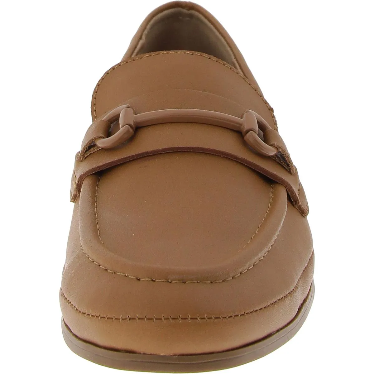 Bossy Womens Leather Embellished Loafers