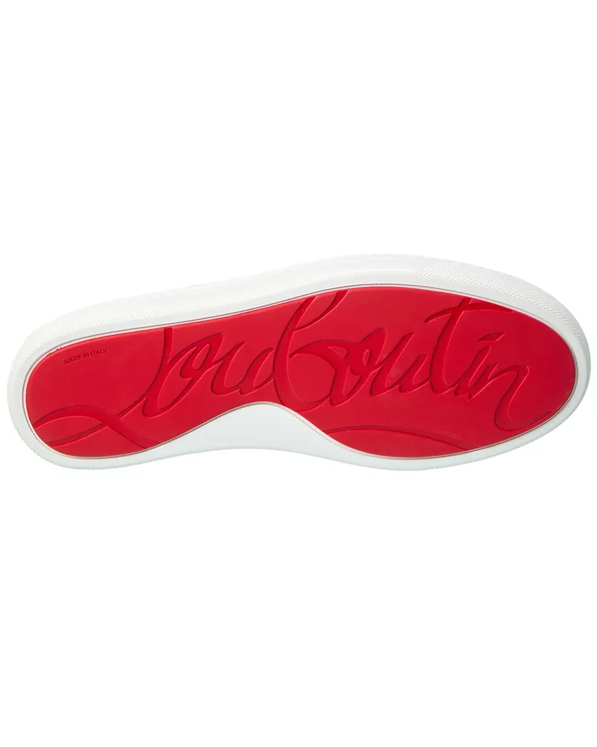 Christian Louboutin Paqueboat Suede Platform Sneaker