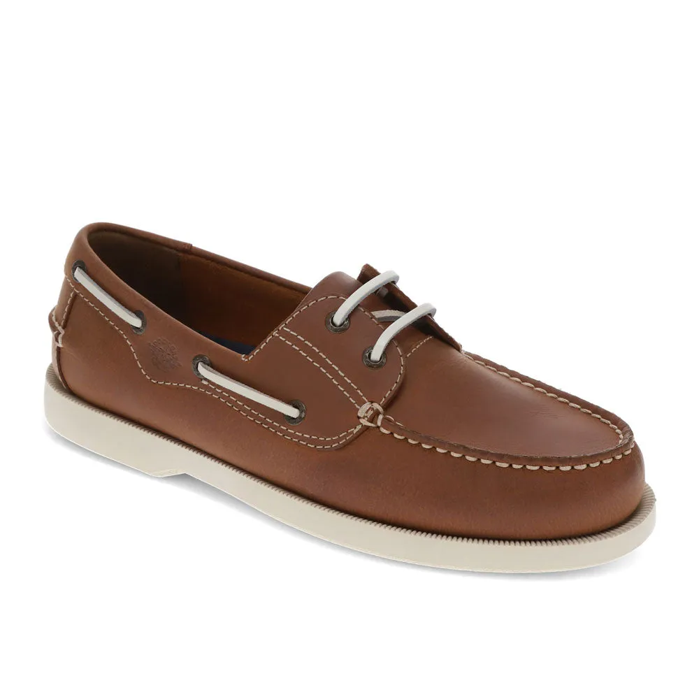 Dockers Mens Castaway Leather Casual Classic Boat Shoe - Wide Widths Available