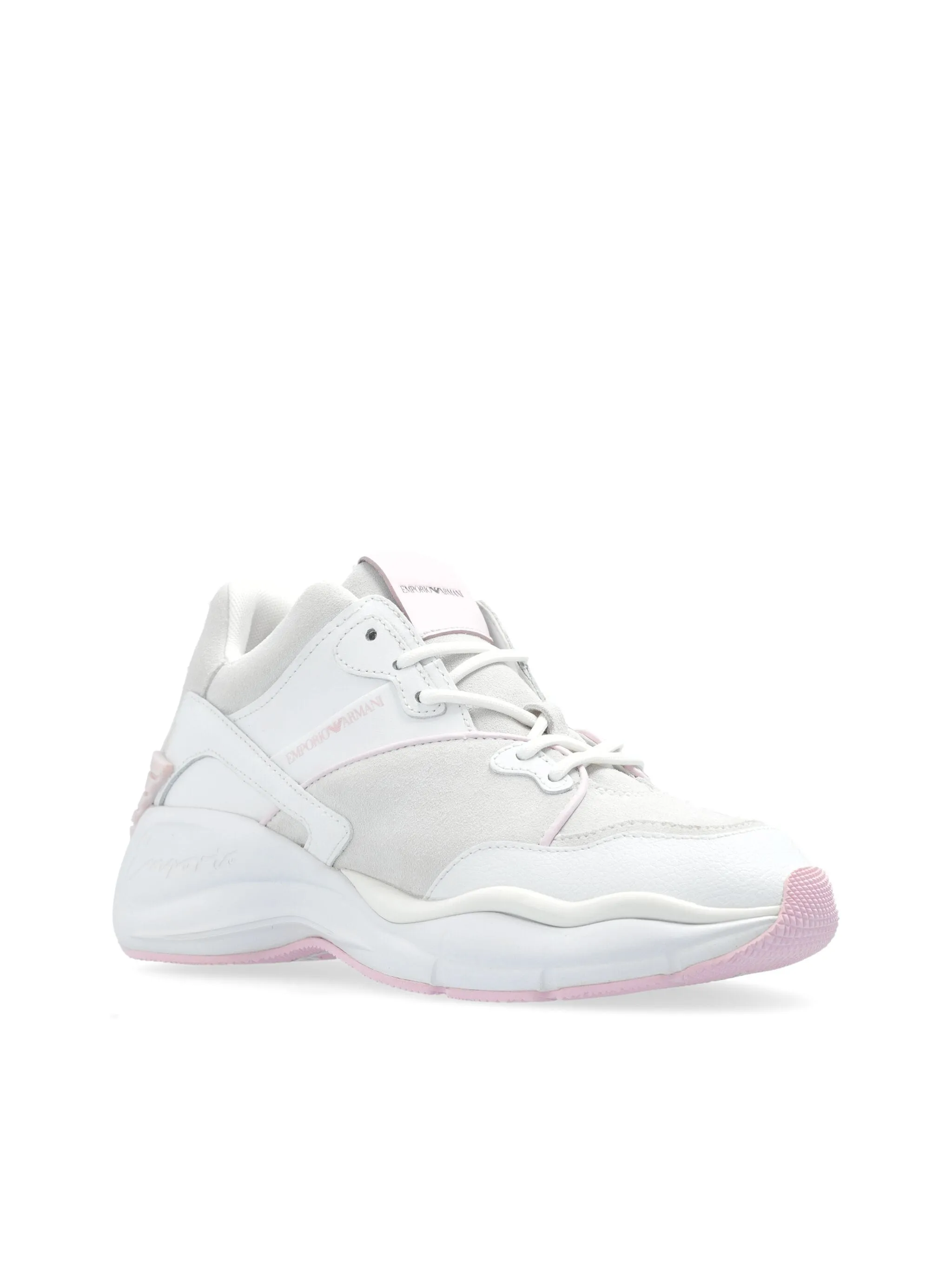 Emporio Armani panelled sneakers