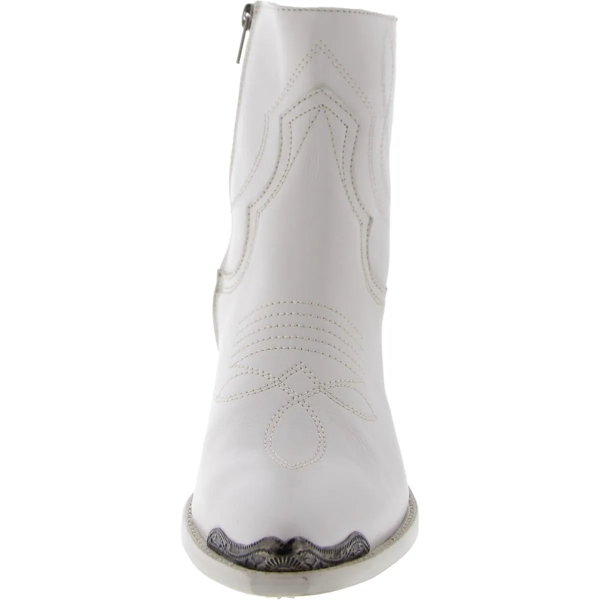 Greyson Womens Leather Block Heel Cowboy, Western Boots