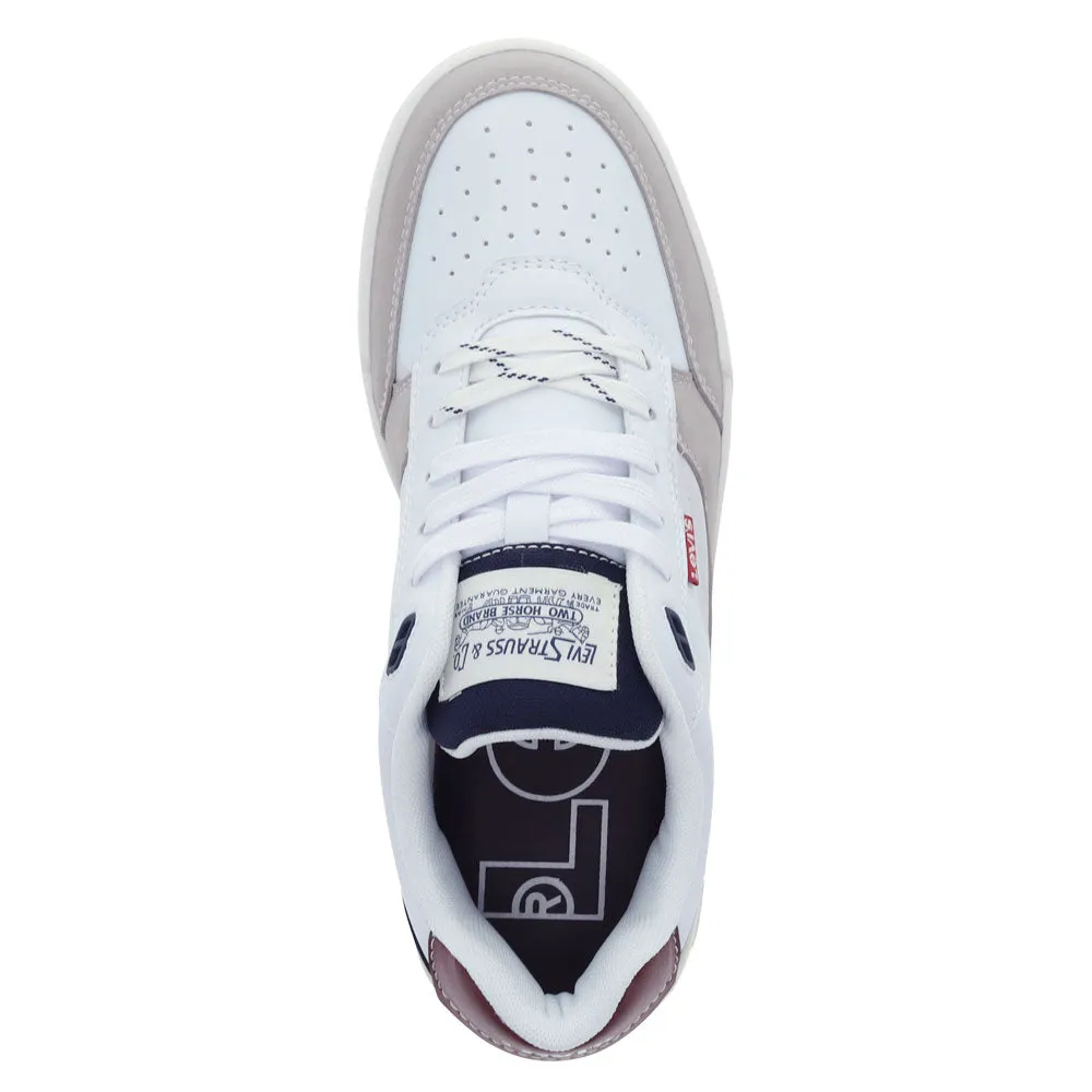 Levi's Mens La Jolla Synthetic Leather Casual Lace Up Sneaker Shoe
