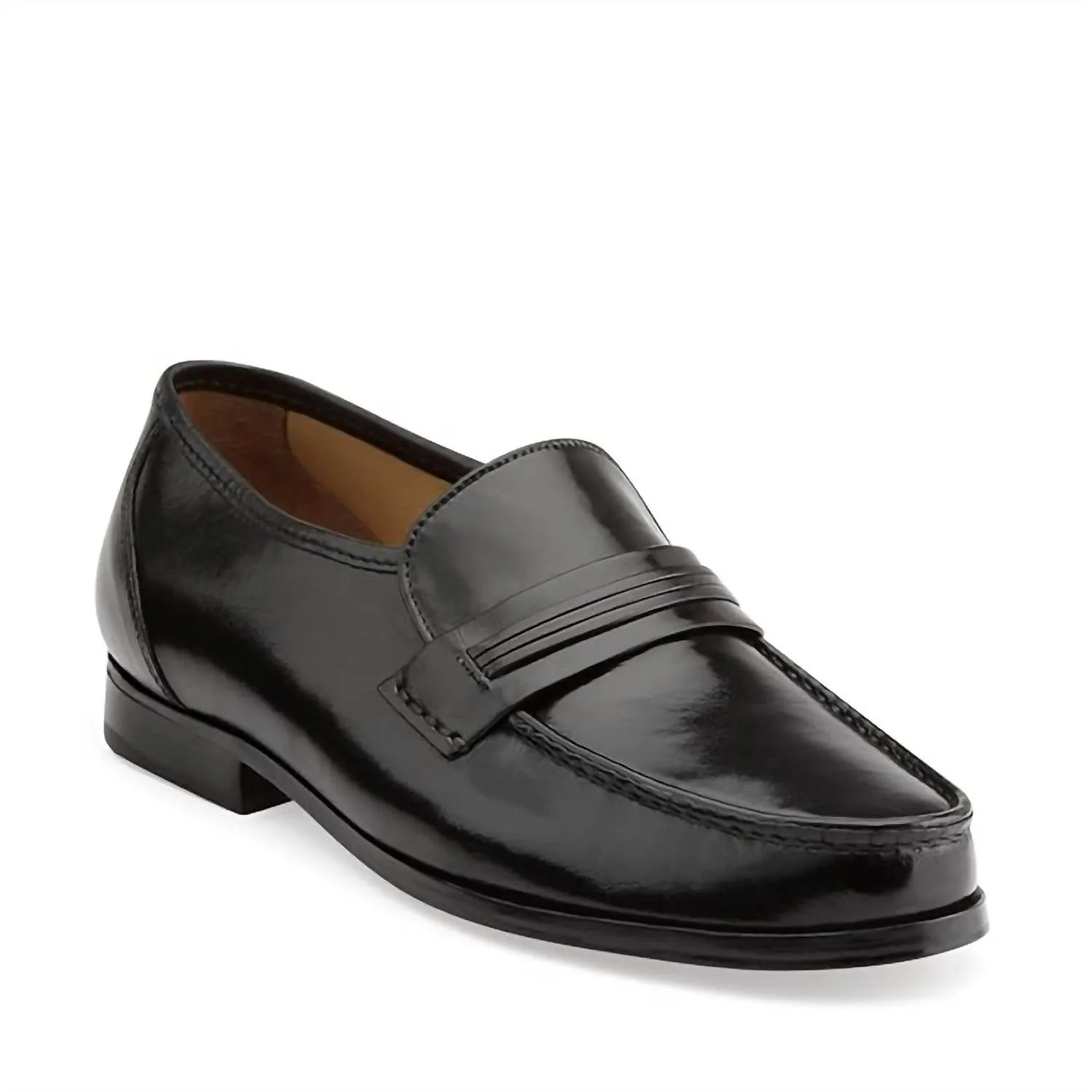 Men's Clinton Moc Toe Shoes In Black