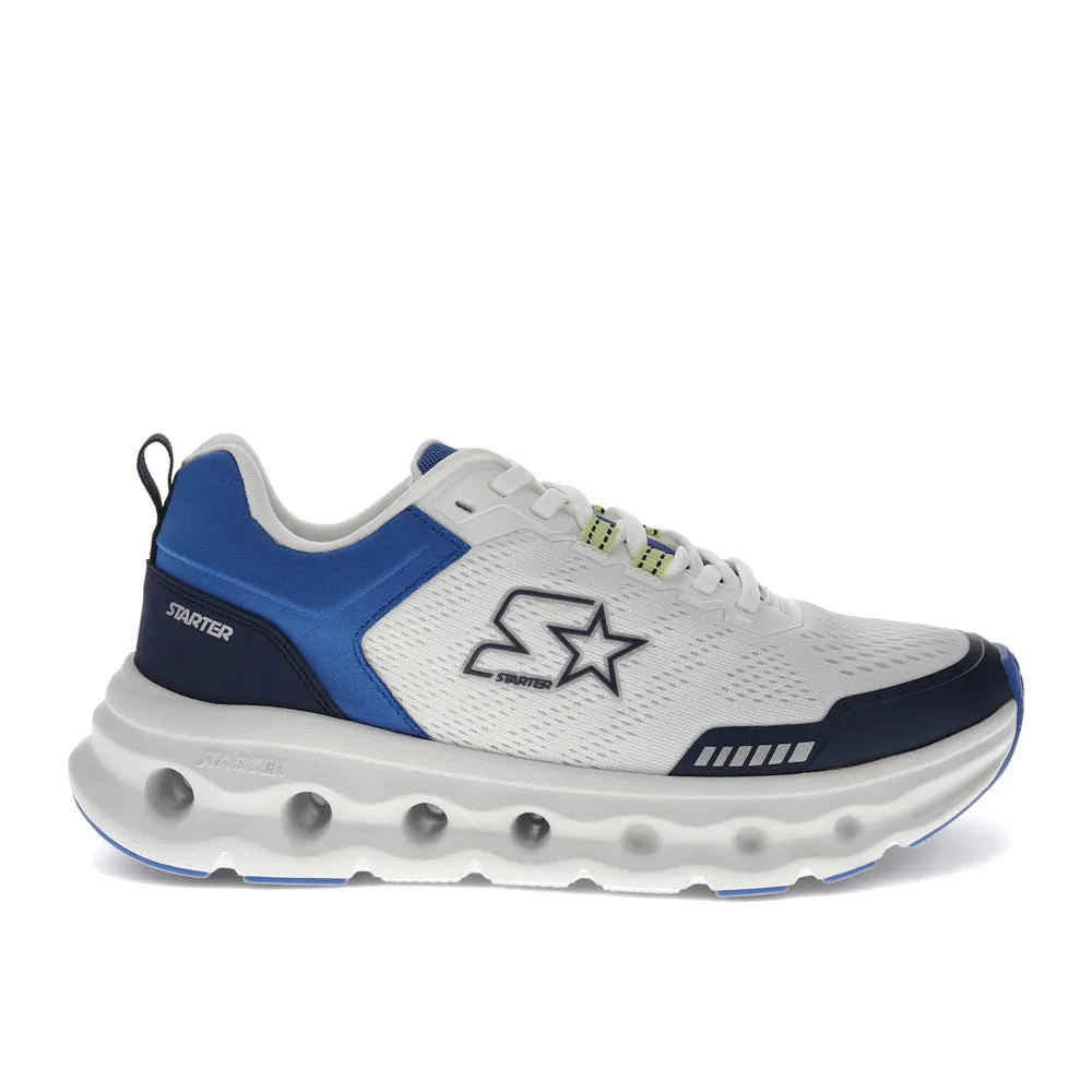 Starter Mens Bolt Synthetic Leather Casual Lace Up Sneaker Shoe