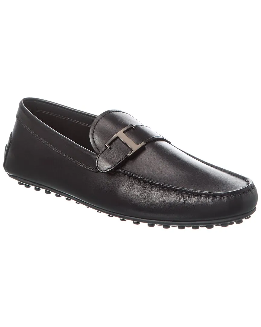 TOD��s City Gommino Leather Loafer