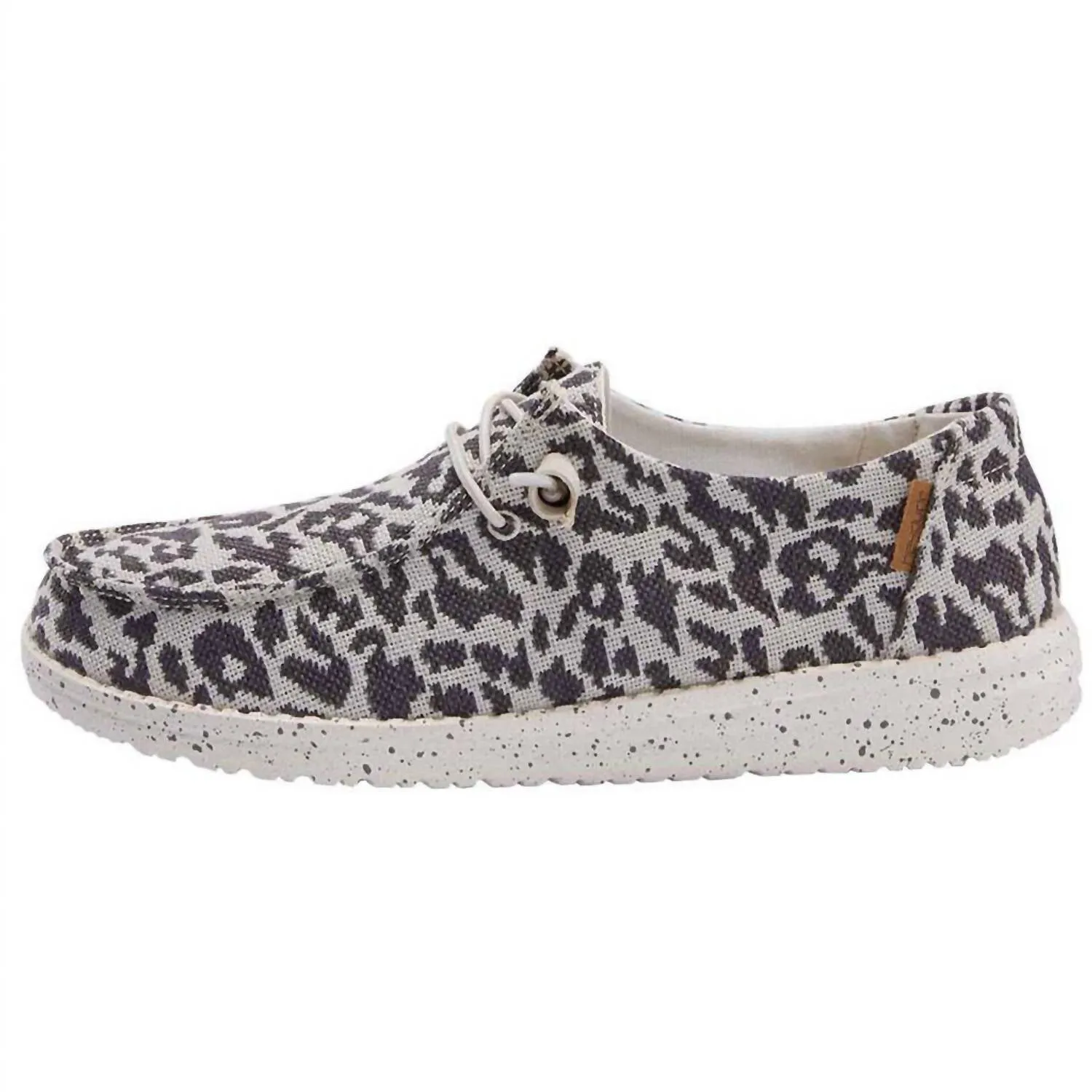Women's Wendy Loafers In Woven Cheetah Grey